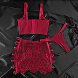Carmen – Set lenjerie roșie