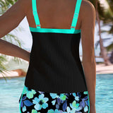 Miruna – Costum de baie din două piese, tankini cu pantaloni