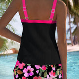 Miruna – Costum de baie din două piese, tankini cu pantaloni