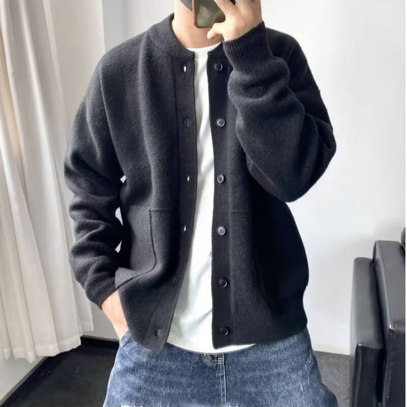 Dario | Cardigan elegant cu buzunare largi
