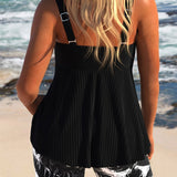 Ecaterina – Tankini cu pantaloni scurți cu flori