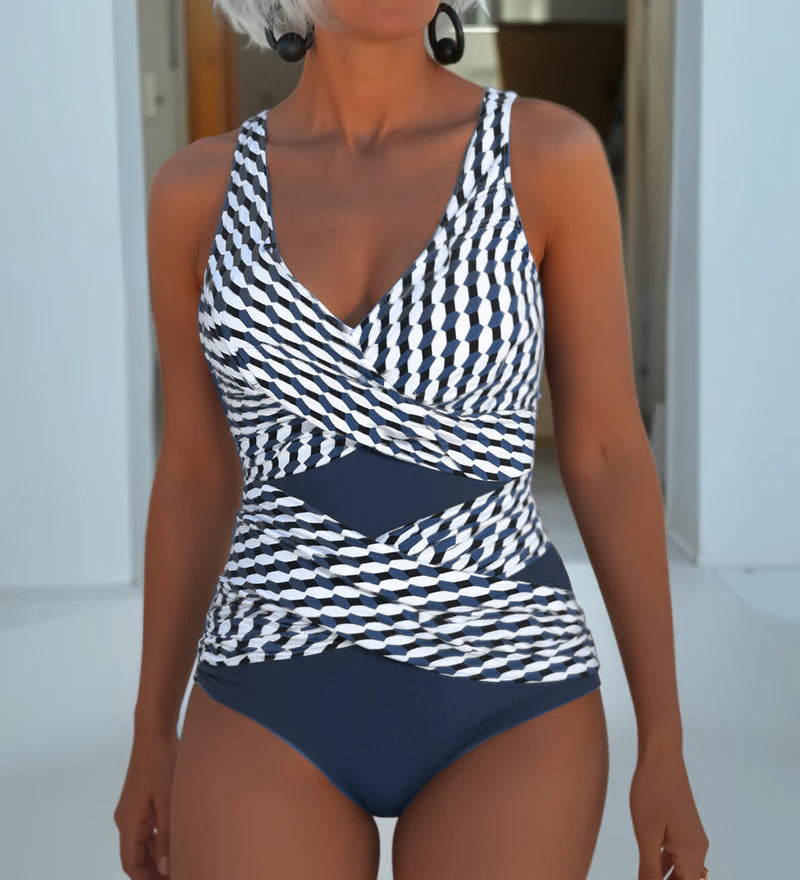 Adela – Costum de baie cu design încrucișat