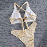 Antoanela – Bikini cu cataramă metalică