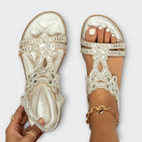 Marina – Sandale boho cu barete împletite