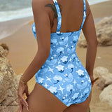 Dana – Costum de baie întreg cu imprimeu