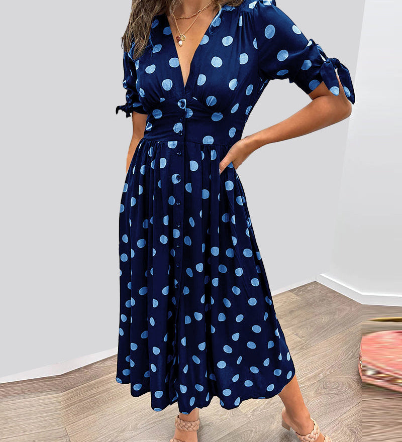 Anca – Rochie de vară cu buline