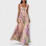 Andra – Rochie maxi cu imprimeu floral romantic