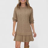 Ashlyndora - Rochie Elegantă din Tricot