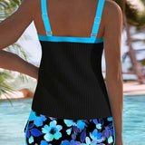 Miruna – Costum de baie din două piese, tankini cu pantaloni
