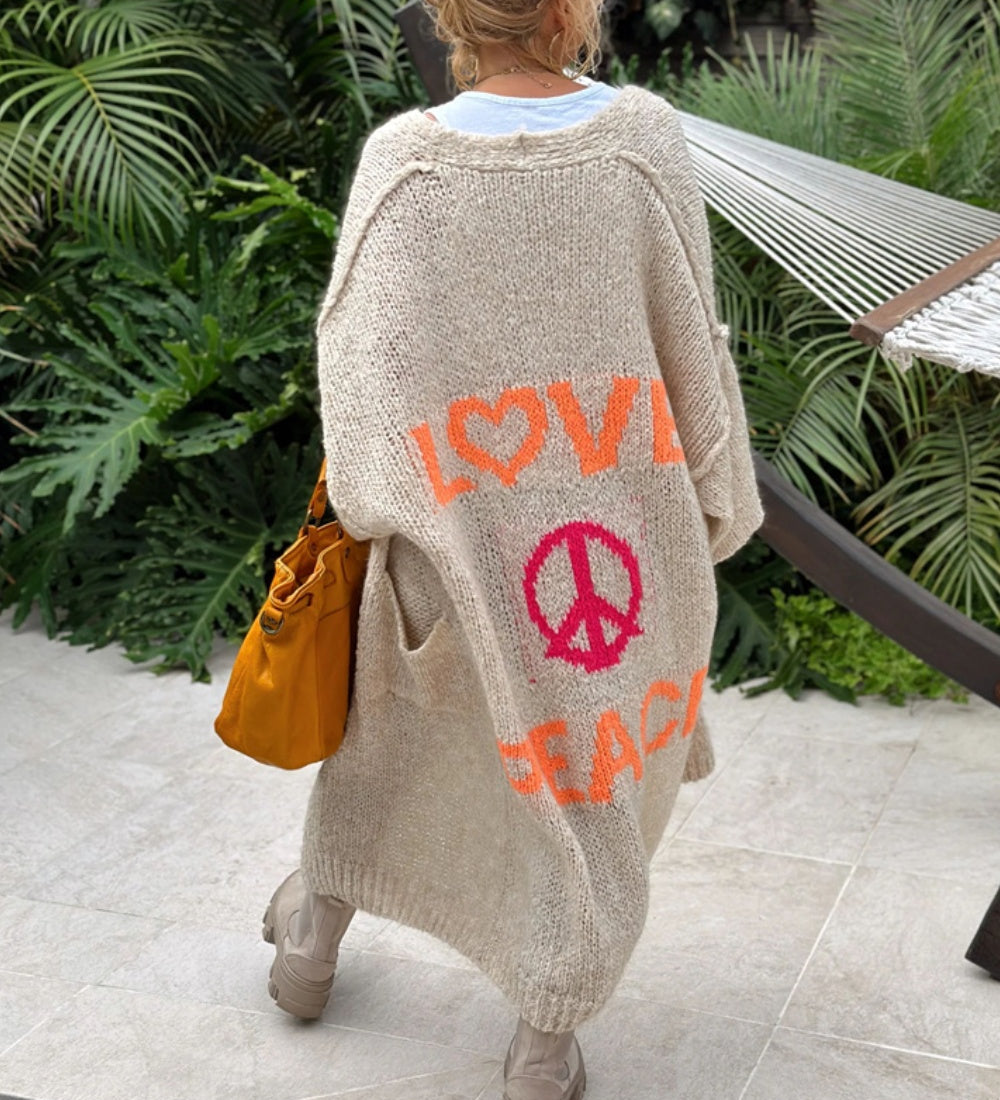 Giovanna | Cardigan lung oversized