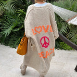 Giovanna | Cardigan lung oversized