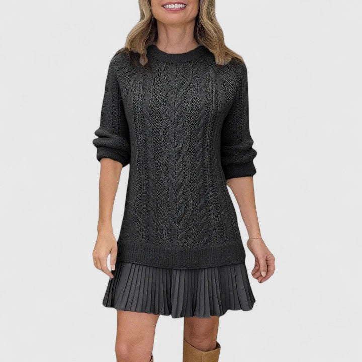 Ashlyndora - Rochie Elegantă din Tricot