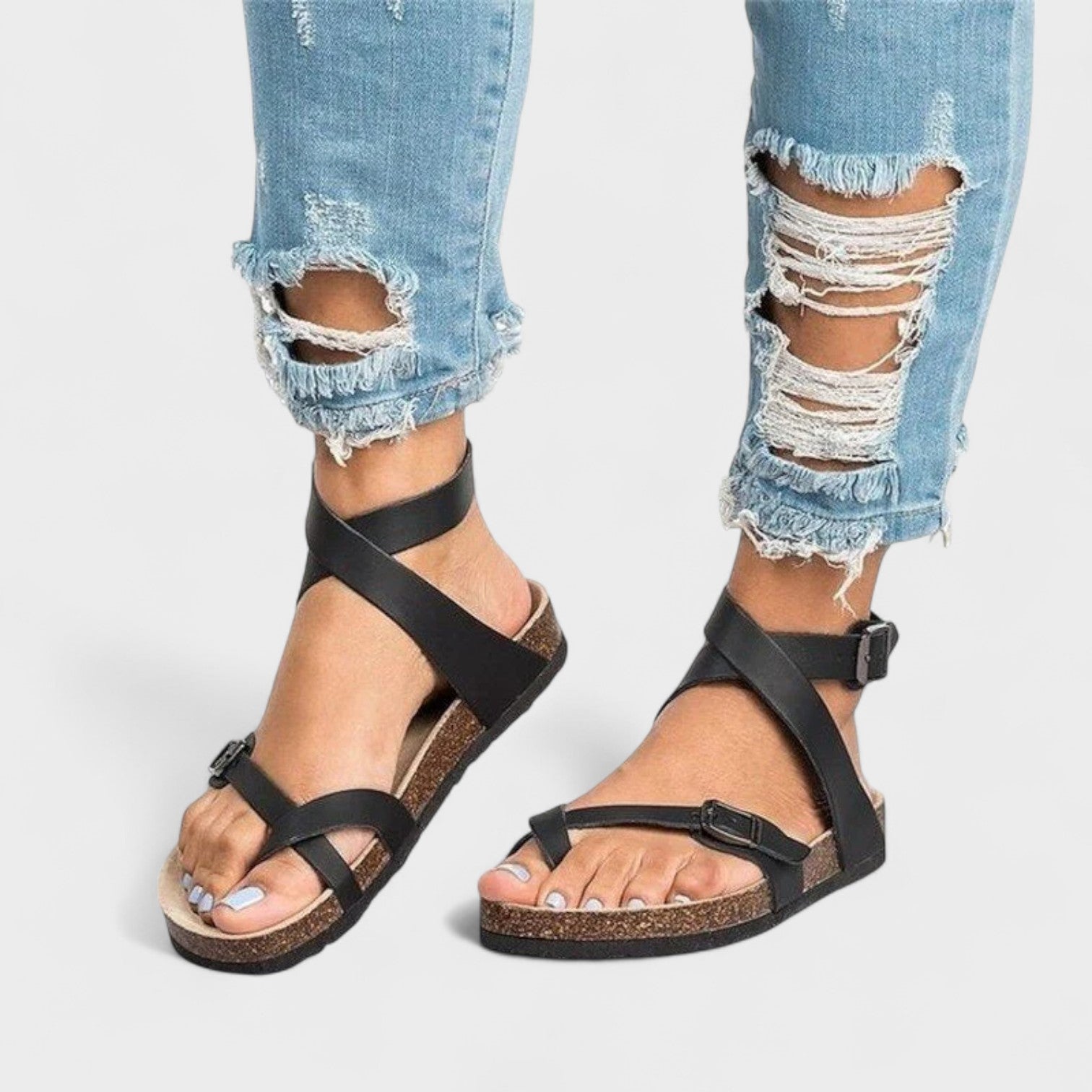 Roxana – Sandale cu curele ajustabile