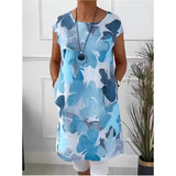 Mailin – Tunică-Rochie de Damă Lejeră cu Imprimeu Floral