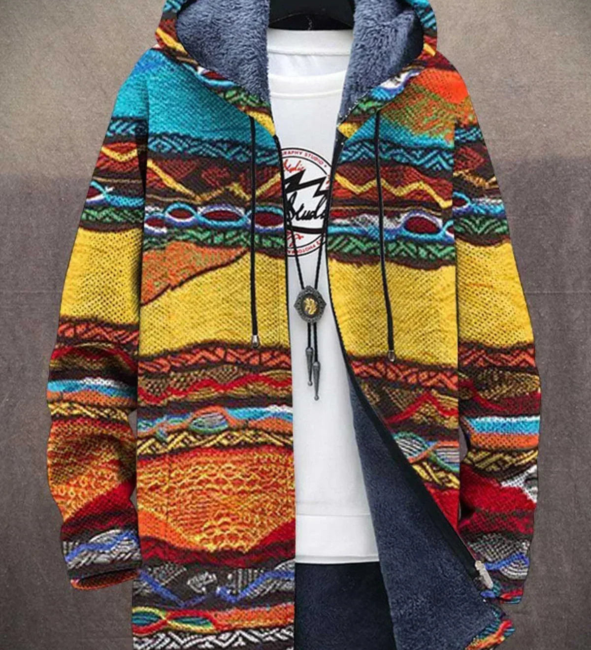 Pola - Cardigan de lux inspirat din artă