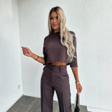 Nadia – Set Elegant din Două Piese