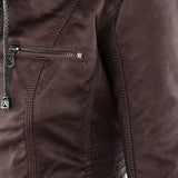 Tatiana – Jachetă Biker din Eco-Piele