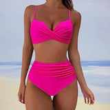 Iasmina – Set elegant de bikini cu talie înaltă