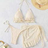 Lucia – Set de bikini din dantelă, trei piese
