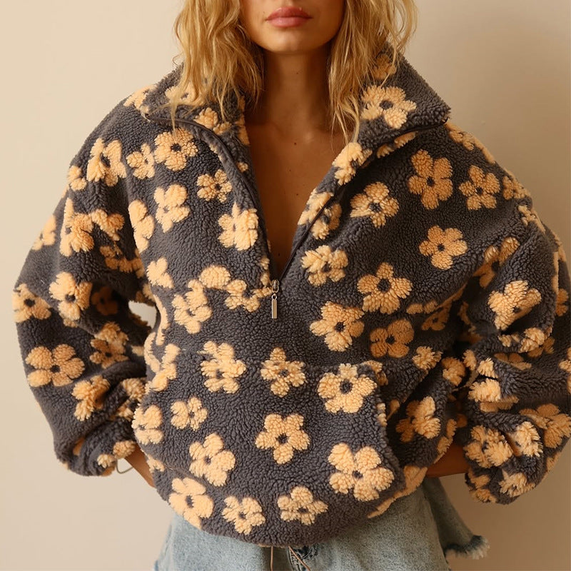 Daisy | Hanorac Cald din Fleece Bloom