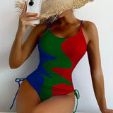 Daria – Costum întreg cu legături laterale