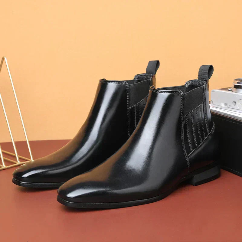 Peyton | Botine din piele sintetică