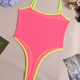 Corina – Body din mesh transparent