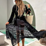 Sabina – Costum de baie din dantelă transparentă