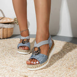 Daciana – Sandale cu toc wedge confortabile