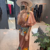 Zoe – Rochie maxi boho brodată