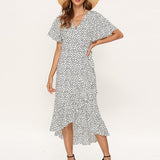 Liva – Rochie de Damă Wikkel Elegantă și Vaporoasă