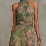 Sânziana – Rochie midi florală de vară