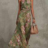 Sânziana – Rochie midi florală de vară