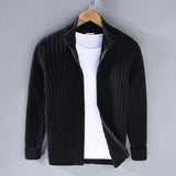 Giovanni | Cardigan tricotat cu fermoar