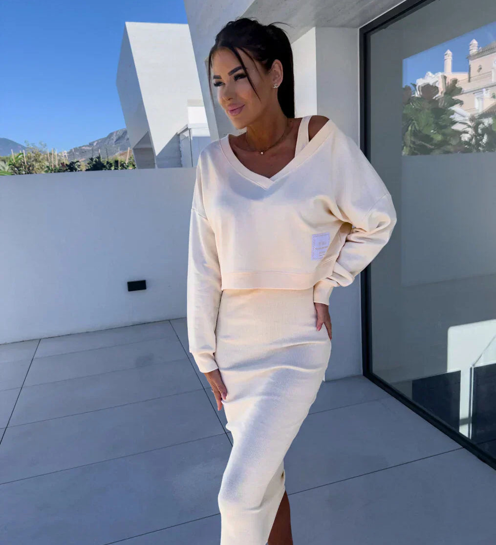 Carmen – Set Rochie și Hanorac
