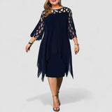 Abelone | Rochie Midi Oversize Elegantă