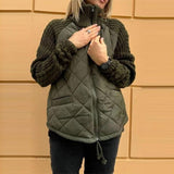Rossella | Jachetă Tricotată Patchwork