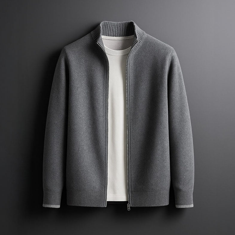 Marzini | Vest tricotat cu fermoar